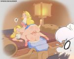  a_link_to_the_past anus ass big_ass bluebreed dat_ass female link looking_back no_panties princess_zelda pussy selfcest shocked surprised the_legend_of_zelda walk-in yuri 