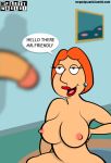  big_breasts big_penis breasts family_guy lois_griffin mcpartyworld milf penis redhead tease 