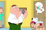  boy_on_top brian_griffin dog_penis doggy_position dream family_guy lois_griffin meg_griffin nude_female peter_griffin vaginal voyeurism 