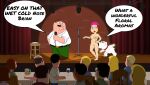  brian_griffin embarrassed_nude_female enf family_guy female_full_frontal_nudity female_nudity fully_nude_girl_in_public fully_nude_woman_in_public meg_griffin nose_in_anus peter_griffin talent_night 