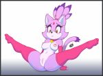  anthro belly blaze_the_cat breasts cute daxzor furry midriff navel nipples nude pussy sonic_the_hedgehog 