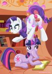  2girls anal anal_insertion ass bbmbbf cutie_mark double_insertion equestria_untamed female_unicorn friendship_is_magic horn multiple_girls my_little_pony palcomix pony rarity rarity_(mlp) sex_toy tagme tail twilight_sparkle twilight_sparkle_(mlp) unicorn vaginal vaginal_insertion 