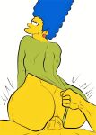  ass marge_simpson reverse_cowgirl_position the_simpsons vaginal 