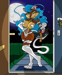  1girl anthro canine carmelita_fox condom cosplay darkstalkers felicia_(darkstalkers) fox furry halloween holidays lips looking_at_viewer mammal operative274 sex_toy sly_cooper_(series) smile video_games 