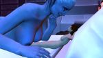  asari commander_shepard femshep giantess liara_t&#039;soni mass_effect nude sfm shrunk 