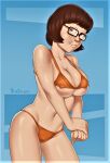  ass bra breasts cameltoe erect_nipples_under_clothes freckles glasses nipples panties scooby-doo thighs velma_dinkley 