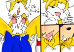 anilingus comic miles_&quot;tails&quot;_prower perverted_bunny rimjob rimming sega sonic sonic_team sonic_the_hedgehog text 