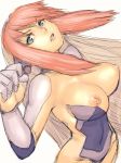 1girl birdy_cephon_altirra birdy_the_mighty birdy_the_mighty_decode breasts female female_only fumio_(rsqkr) humio multicolored_hair nipple_slip nipples solo tetsuwan_birdy tetsuwan_birdy_decode