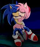  amy_rose cum_in_pussy kissing penis_in_pussy riku_(pixiv) sega sonic sonic_team sonic_the_hedgehog standing_sex 
