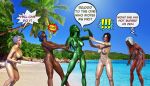 3d 3d_(artwork) cattleya ero_waifu green_skin hulk_(series) isabella_valentine jennifer_walters marvel marvel_comics newhere nude queen&#039;s_blade schoolgirl she-hulk soul_calibur superheroine usernewhere waifu waifu2x