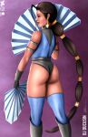 1girl alluring artist_name ass big_breasts bjducusin black_hair breasts cleavage clothing edenian fan fans female_only hand_fan hot hourglass_figure humanoid kitana kunoichi lipstick long_hair midway midway_games mortal_kombat mortal_kombat_4 mortal_kombat_armageddon mortal_kombat_deadly_alliance mortal_kombat_deception mortal_kombat_ii princess sexy short_hair signature skimpy ultimate_mortal_kombat_3 very_long_hair voluptuous