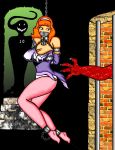  ass bondage breasts chains daphne_blake panties scooby-doo 
