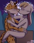  1girl 2021 absurd_res activision anthro anthro_on_anthro anthro_penetrated anthro_penetrating anthro_penetrating_anthro balls bianca_(spyro) blonde_hair breasts cheetah digital_media_(artwork) duo erection felid feline female_penetrated fingers fireworks fur genitals hair high_res hunter_(spyro) interspecies kissing lagomorph leporid male male/female male_penetrating male_penetrating_female mammal nails night nipples nude outside outside_sex passionate passionate_kiss penetration penis predator/prey predator_penetrating predator_penetrating_prey prey_penetrated psychonundrum rabbit romantic romantic_ambiance romantic_couple romantic_sex sex sky spots spyro_reignited_trilogy spyro_the_dragon stand_and_carry_position standing standing_sex video_games 