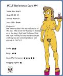  breasts hairy_pussy high_heels milf_reference_card mrs._muntz nude repost the_fear the_simpsons yellow_skin 