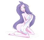  1girl disney herny madam_mim nude the_sword_in_the_stone towel white_background whore witch 