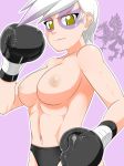 boxing_gloves breasts friendship_is_magic gilda gilda_(mlp) glove gryphon humanized my_little_pony nipples non-mammal_breasts topless