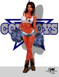  america&#039;s_team cheerleader dallas_cowboys dark_skin fan football sports 