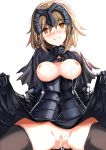  1girl akagami25 armor armored_dress blonde_hair blush braid breasts breasts_outside cum cum_in_pussy cum_on_body cum_on_breasts cum_on_upper_body dress facial fate/apocrypha fate/grand_order fate/stay_night fate_(series) gauntlets headpiece highres jeanne_alter long_hair nipples purple_eyes ruler_(fate/apocrypha) ruler_(fate/grand_order) single_braid skirt skirt_lift solo thighhighs uncensored 