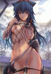  1girl anime ass breasts hentai monster_hunter nipples nude pussy standing 