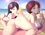  1girl apostle_(artist) big_breasts bikini breasts dat_ass disney female_only helen_parr pixar teen the_incredibles violet_parr voluptuous young 