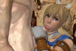 1boy 1girl alluring big_penis blonde_hair cassandra_alexandra clothed_female_nude_male fellatio hot kilik looking_at_viewer male/female oral oral_sex pony_(artist) project_soul sexy solo_focus soul_calibur soul_calibur_ii soul_calibur_iii soul_calibur_vi
