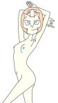  breasts cartoon_network nipples nude pearl pose simple_background smile steven_universe transparent_background 