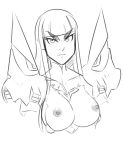  breasts kill_la_kill kiryuuin_satsuki nipples tagme 