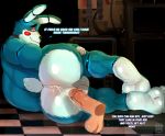  ? after_sex animatronic anonymous anthro anus ass balls barazoku barefoot big_ass big_butt big_feet black_eyes black_nose blue_body bonicfan123 bubble_butt cum cum_in_ass cum_inside cum_on_anus cum_on_butt cum_on_penis dialogue disembodied_penis english_text erection feet five_nights_at_freddy&#039;s five_nights_at_freddy&#039;s_2 from_behind_(disambiguation) fur furry gay half-closed_eyes hi_res humanoid_penis lagomorph leporid long_ears lying machine male mammal muscular muscular_male nude on_ground on_side orgasm penis presenting presenting_anus presenting_hindquarters presenting_penis question rabbit robot smile text toy_bonnie_(fnaf) vein veiny_penis video_games yaoi 