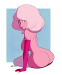  cartoon_network looking_back pink_diamond pink_diamond_(steven_universe) steven_universe zed-draws zed-draws_(artist) 