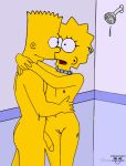  animated bart_simpson bed brother brother_and_sister edit erect_penis female gif guido_l hug incest jimmy_(artist) lisa_simpson male male/female missionary nude pussy shower sister teen the_simpsons vaginal vaginal_penetration yellow_skin 