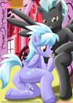  1boy 1girl cutie_mark equestria_untamed fellatio friendship_is_magic male/female my_little_pony oral penis_in_mouth pussy_juice pussy_juice_on_leg tagme tail wings 