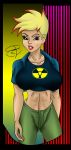 1girl big_breasts breasts female_only genderswap jenny_test johnny_test johnny_test_(character) rcbrock