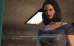 cleavage dress fallout fallout_4 piper_wright