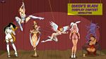 breasts cosplay echidna echidna_(queen&#039;s_blade) kim_possible leina leina_(queen&#039;s_blade) melona melona_(queen&#039;s_blade) menace menace_(queen&#039;s_blade) nanael nanael_(queen&#039;s_blade) nipples nyx nyx_(queen&#039;s_blade) pussy queen&#039;s_blade shego 