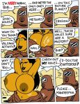  big_breasts breasts comic dexter_cockburn funny indian space suit text undressing 