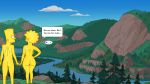  bart_simpson big_ass brother_and_sister dat_ass from_behind implied_incest incestual_outcome lisa_simpson lisalover looking_at_another scenery the_simpsons 