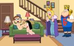  american_dad brother_and_sister caught caught_in_the_act fellatio francine_smith hayley_smith incest stan_smith steve_smith 