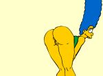  big_ass big_breasts blue_hair breasts fuck gif hair hentai incest marge_simpson mother&#039;s_duty mother_and_son nickartist the_simpsons yellow_skin 