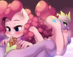  1girl 2015 anthro anthrofied anus blue_eyes blush cum cutie_mark dragon duo earth_pony equine erection freedomthai friendship_is_magic furry hair horse interspecies long_hair male male/female mammal my_little_pony nude oral penis pink_hair pinkie_pie pony saliva scalie sex spike spread_legs spreading 