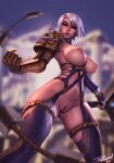  1girl 1girl breasts hentai-foundry isabella_valentine partially_clothed personalami pussy soul_calibur soulcalibur_iv 