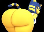  animal_crossing ankha_(animal_crossing) cindablimp female_only furry furry_female furry_only nintendo 