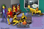  1girl aged_up anal bart_simpson clothing crossover edit family_guy high_heels huge_breasts human lisa_simpson lois_griffin luann_van_houten maggie_simpson marge_simpson maude_flanders milhouse_van_houten monocone shaved_pussy stockings the_simpsons 