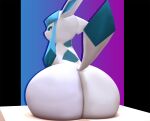 411 cindablimp female_only furry furry_only glaceon nintendo pokemon