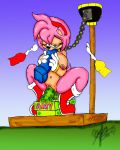  amy_rose knuckles_the_echidna leash miles_&quot;tails&quot;_prower sega sonic sonic_team sonic_the_hedgehog tail 