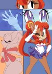  1girl 2016 anthro chipmunk cloudz comic cosplay furry mammal parody rodent sailor_moon_(cosplay) sally_acorn sega sonic_(series) sonic_the_hedgehog_(series) transformation 