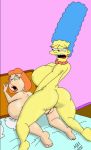  big_ass big_breasts breasts dat_ass family_guy huge_ass lois_griffin marge_simpson maxtlat milf pussy the_simpsons yellow_skin yuri 