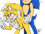  anal anthro furry gssky male male/male miles_&quot;tails&quot;_prower sega sex sonic_the_hedgehog white_background 