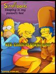  breasts comic father_&amp;_daughter homer_simpson incest lisa_simpson marge_simpson milf mother_&amp;_daughter nipples text the_simpsons 