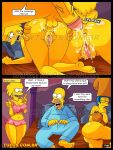  ass breasts comic cum father_&amp;_daughter homer_simpson incest lisa_simpson marge_simpson milf mother_&amp;_daughter nipples penis sex text the_simpsons vaginal 