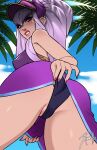  1girl exposed_anus female_only gif gif innie_pussy invitation league_of_legends looking_at_viewer looking_back panties_aside panty_pull presenting_anus presenting_pussy pulled_by_self syndra uncensored xinaelle 